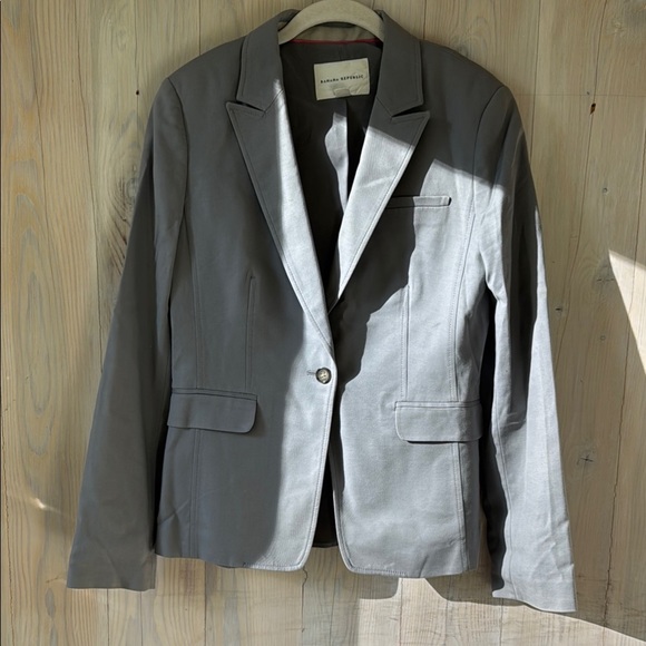 Banana Republic Cotton Stretch Blazer Size 10 - Picture 1 of 11